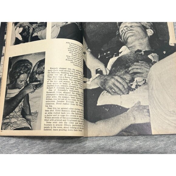 Robert Francis Kennedy Memorial Issue Magazine Paperback 1968 - Picture 5 of 8